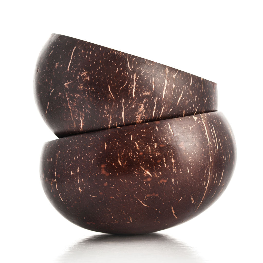 Kokosnøtt skål (6 stk.)