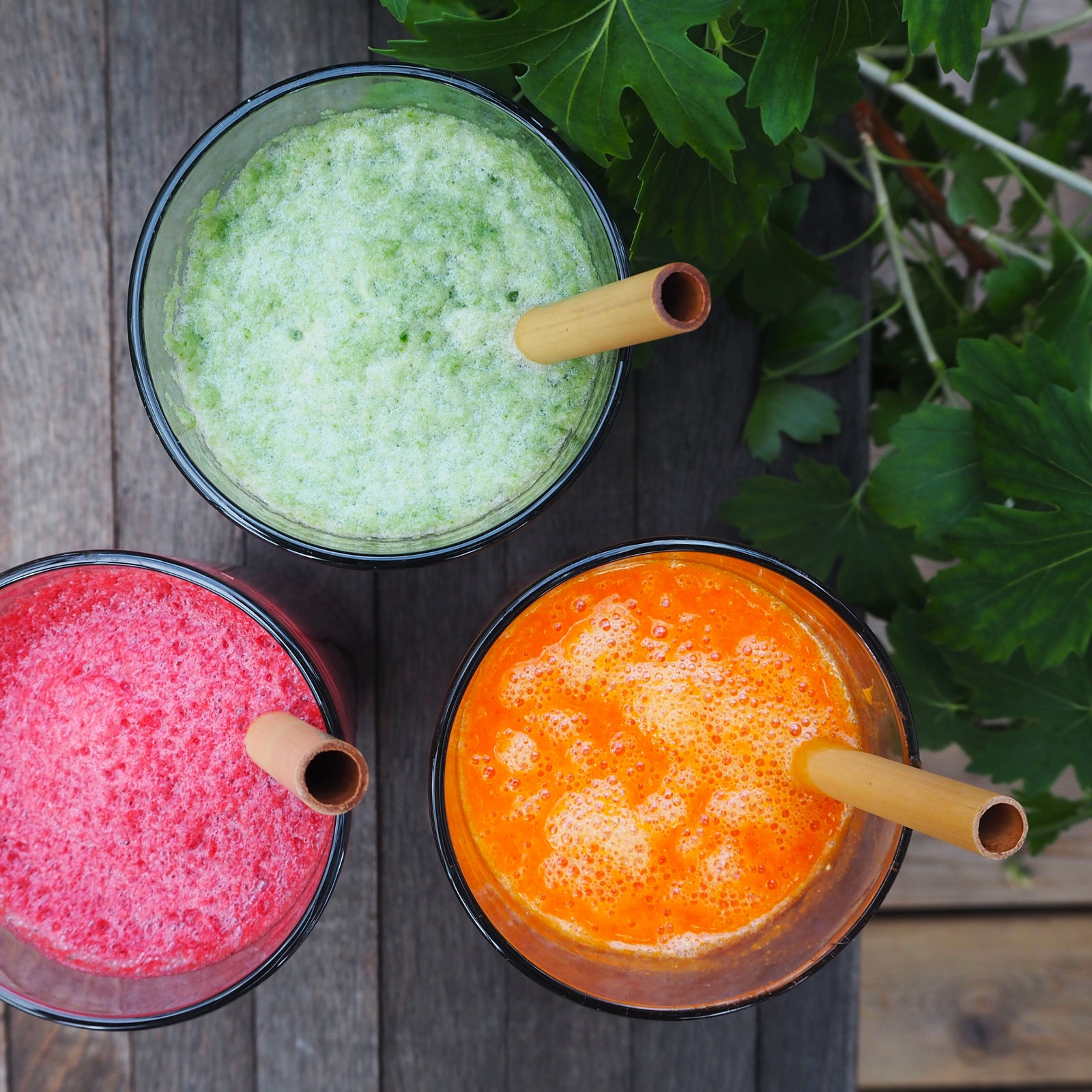 Sugerør av bambus (6 stk.)